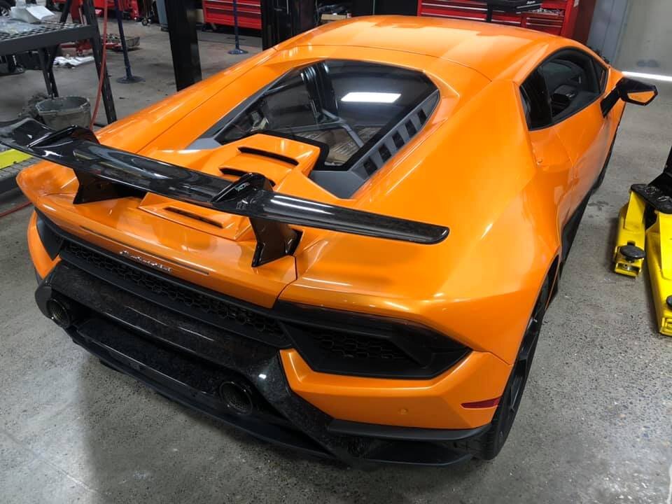 Orange Lamborghini