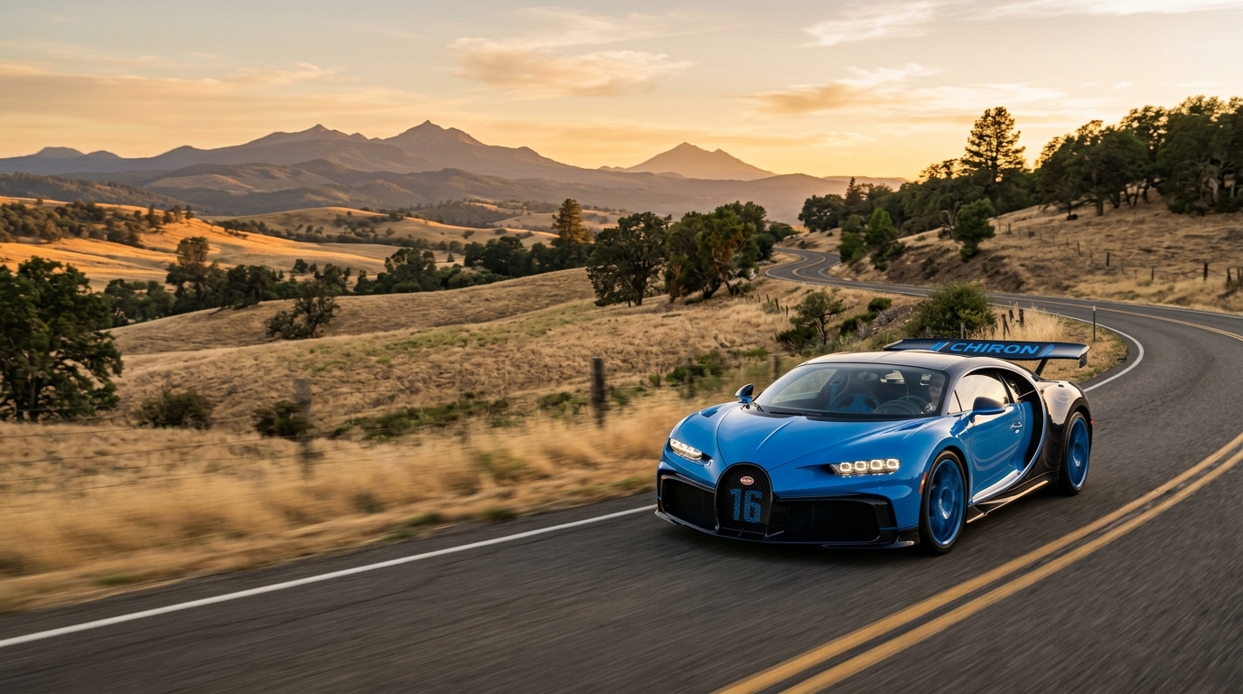 Bugatti vehicle at NW Autohaus